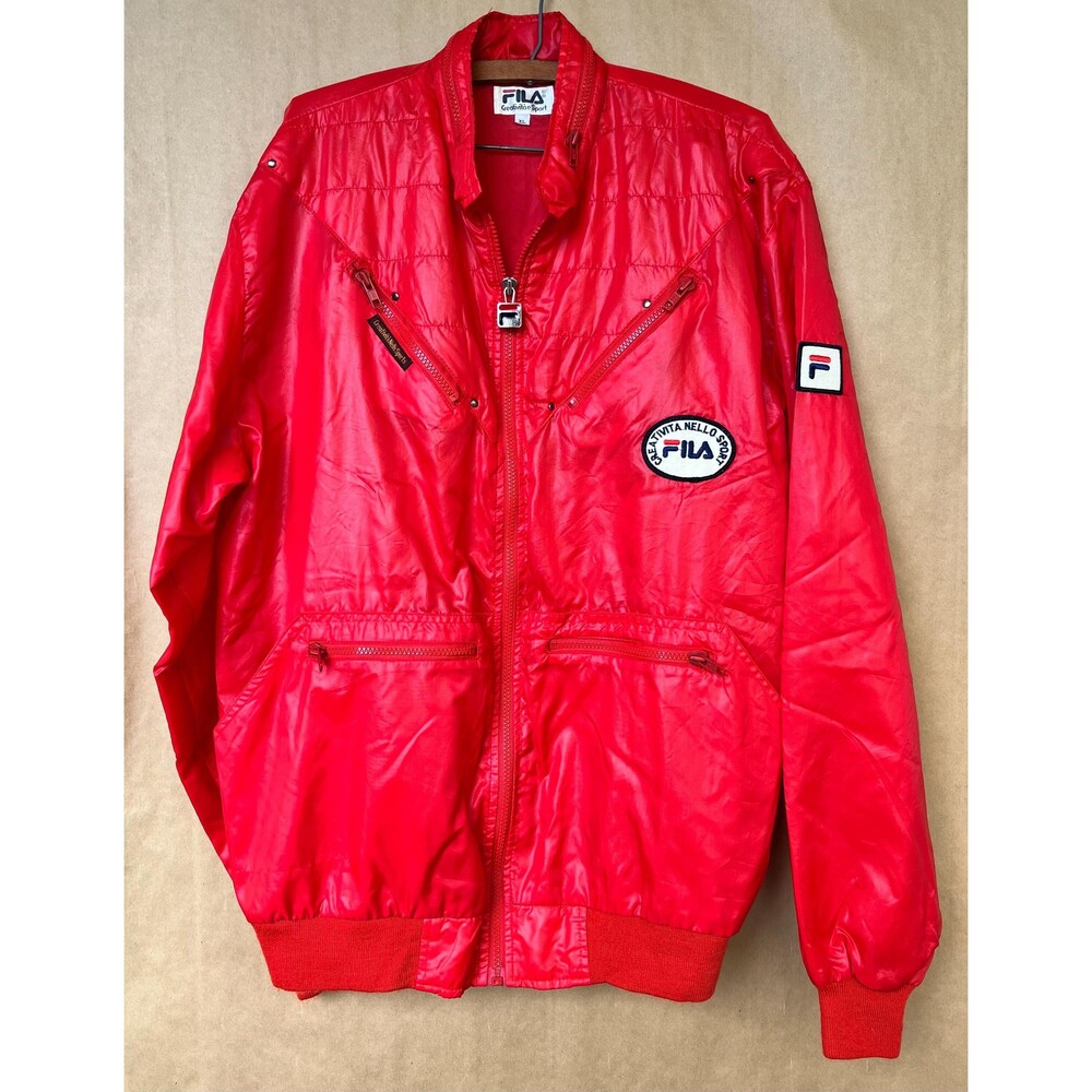 Vintage Fila Creativita Nello Sport Italia Windbreaker - Size XL